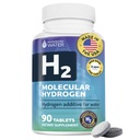 Versterkt water waterstof water tabletten met magnesium - H2 supplementen ondersteunen normale energie, hersenen, cognitieve gezondheid, niet-GMO & Glutenvrij - 90 porties