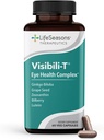 LifeSeasons Visibili-T met Bone Densi-T - Eye Health & Vision Support Supplement - Lutein, Chroom, Wortelwortel, bosbes, Ginkgo Biloba, Grape Seed Extract, Lycopeen, Vitamine A& more - 120 Capsules