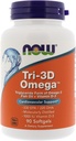 Nu Foods Now Foods, (3 Pack) Tri-3D Omega, 330 EPA/220 DHA, 90 Softgels
