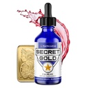 FWS Colloïdale Gold Liquid Drops, Ascentie Meditatie Spirituele Hulp Hersenen Boost, Verbeter Bewustzijn Helderheid Dromen Intuïtie, Gemaakt van 99,99% Pure Swiss Gold, 100 ppm, Ruby Red, Real 24K