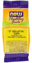 NOW Foods - Gelatine Lege capsules '3' Maat (Extra kleine grootte) - 1000 Gelcaps