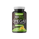 Ultimate Strength Plant Based Omega 3 Supplement, Vegan Omega 3 Supplement, Organic Omega3 Fatty Acids EPA & DHA Supplements from Cold Pressed Algen Oil, Omega3 Algen Based Supplements, 120 Softgels