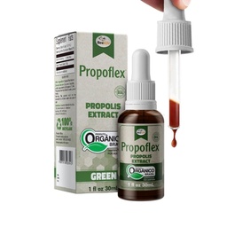 Beelife Propoflex Organic Green Propolis Extract - High Artepillin-C Levels, Antioxidant-Rich Supplement for All Wellness - Natural & Kosher-Friendly Dietary Supplement - Made In Brazil, 1 Fl. Oz.