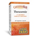 Natuurlijke Factoren CurcuminRijk Theracurmine - Antioxidant Ondersteuning Supplement met Curcumin - Dieetsupplement Hulpmiddelen Spier & - 60 Vegetarische Capsules (60 porties)