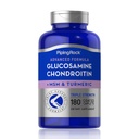 Piping Rock Glucosamine Chondroitin MSM Kurkuma 180 Caplets 