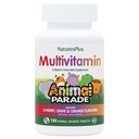 NaturesPlus Dierenparade Kinderen Kauwbare Multivitamine - 180 Animal-Shaped tabletten - Natuurlijke Assorted Smaken - Vegetarisch, Glutenvrij - 90 Serven