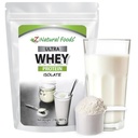 Z Aliments naturels Poudre isolate de protéines de lactosérum - Pure, non aromatisée, non sucrée Poudre de protéines de lactosérum - Sans saveur Whey Isolate avec des protéines vitales pour le fitness, la nutrition sportive, le soutien immunitaire, 2 lbs