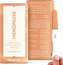 Trousse de test de la ménopause de DIAGNOX FSH - Indicateur du stade de la ménopause en boîte de 5 - Classe clinique de la FSH de niveau intermédiaire Test à domicile - Aucune application mobile nécessaire