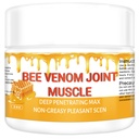 Sérum de thérapie biologique du venin d'abeille, crème de libération des articulations professionnelles et des muscles et des os - 24 heures de libération apaisante efficace pour le dos, le cou, la main, le pied, le genou, le muscle, l'épaule, la hanche, le nerf