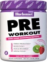 Bluebonnet Nutrition Extreme Edge Pre Workout, Formule de recharge musculaire*, Augmente les niveaux d'oxyde nitrique (NO)*, Sans soja, Sans lait, Kiwi fraise, 30 portions, 10.56 Ounce