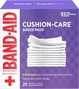 Band-Aid Eerste Hulp Gauze Pads, 2 in x 2 in, 25 ea (pakket van 1)
