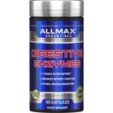 ALLMAX Digestieve ENZYMES - 90 capsules - Ondersteunt Verbeterde Nutriënt Digestie & Optimale Proteïne Absorptie - met 11 Zeer actieve enzymen - 90 porties