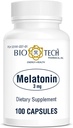 Bio-Tech Pharmacal Melatonine (3 mg, 100 capsules)