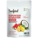 Sunfood Superfood Hydration Renew- Kokoswaterpoeder, Elektrolyten Poeder met Citroen, Zeezout en Mineralen, Clean Organic Electrolyte Drink Mix - 8 oz Bag