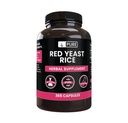 PURE ORIGINEEL INGREDIËNTEN Rode Gist Rijst (365 Capsules) Geen Magnesium of Rijst Fillers, altijd zuiver, Lab geverifieerd