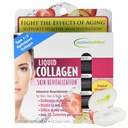 Liquid Collageen Huid Revitalisatie Dieetsupplementen 10 Liquid Tubes met Pillen geval