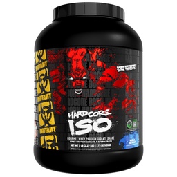 Mutant Hardcore ISO Whey Protein Isolate Powder Acts Fast to Help Recover, Build Muscle, Bulk and Strength, 5 lb - Vanilla Ice Cream