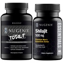 Nugenix Essentials Shilajit en Total-T Testosteron Booster voor mannen