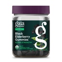 Gaia Kruiden Zwarte Vlierbes (Sambucus Nigra) Extra kracht Gummies - Delicious Immune Support Supplement - Gemaakt met Certified Biologische Zwarte Vlierbessen voor Immune System Support - 40 Gummies