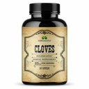 Cloves Capsules - Natural Dietary Supplement - Rich in Vitamins, Minerals, Manganese, Fiber - May Help Strengthen Bones, Promote Digestive Function, Antioxidant Support - 100 Caps