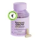 Supplément de croissance de cheveux de Lemme pour les femmes, Complexe kératin prouvé cliniquement pour une couverture de cheveux et scalp visiblement épais, Shedding réduit, cheveux minces Nourish - 1 mois d'approvisionnement