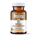 Procera Mega Mushroom - Verbeterde Geheugen, Natuurlijke Energie en Geestelijke Helderheid - Heldere Geest - Lift Hersen Fog - Immuun Ondersteuning - Detox - Leeuwen Mane Chaga Cordyceps Shiitake Turkije staart - 60 Tel.