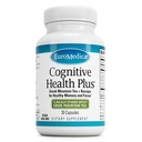 EuroMedica Cognitive Health Plus - Supplément Cerveau Santé pour soutenir Focus & Memory - Supplément Non-OGM & Vegan avec Thé & Botaniques Grecques de Montagne - 30 Capsules (30 Serviettes)