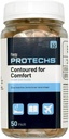 Flents Protechs Bougies jetables d'oreille en mousse, Contournée pour le confort, Idéale pour le travail, Bruit lourd, Machinerie lourde, Construction, Étude, Tir et Voyage, NRR 32, Beige, Facile à utiliser, 50 paire