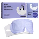 CorneaCare Rest: Zelfverwarmende Warm Compress voor droge ogen Verwarmde Oogmasker voor snelle ontluchting Geen Magnetron of Washandje nodig Reizen Ready 30 Tel.