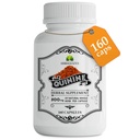 Quinine Capsules - Cinchona Officinalis Bark Herbal Supplement voor spier, krampverdediging en algehele spijsvertering - All-Natural Quinine Sulfate Pillen, 500 mg per capsule, 160 tabletten