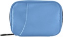 Pillendoos 7 dagen pil geval reizen pil Organisator tas met rits draagbare wekelijkse geval Compacte grootte voor vitamine supplement houder, Solid Color Sky Blue