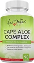 Aamatec Life Cape Aloë Herbal Laxative Complex for Constipatie Relief, Healthy Bowel Movements, Digestieve & Colon Health met Cascara Sagrada en Senna Leaf Supplement voor mannen en vrouwen 90 Capsules