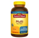 Natuur gemaakt Multivitamine voor hem zonder ijzer, Heren Multivitaminen voor dagelijkse voedingsondersteuning, Multivitamine voor mannen, 300 tabletten, 300 dagen levering