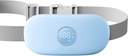 Paquette de chauffage portable Gaiatop pour les crampes d'époque, batterie rechargeable de 5000mAh, minuterie 2H, 3 niveaux de chaleur et 6 modes de massage pour la période de soulagement menstruelle Douleur, dos ou ceinture sans fil Belly pour les filles