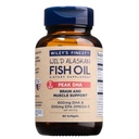 Wiley's Finest Wild Alaskan Fish Oil Peak DHA - 900mg EPA et DHA Oméga-3 - 60 Softgels (30 portions)