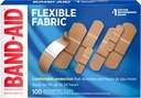 Band-Aid merk Flexibele stof lijm Bandages voor wondverzorging & eerste hulp, diverse maten, 100 ct