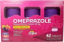 Rite Aid Acid Reducer Omeprazol Vertraagde Release Tablets - 20 mg, 3 Flessen, 14 Tellen Elk (42 Tellen Totaal), Wildberry Mint Smaak, Heartburn Relief, Heartburn Medicine, Treats Frequent Heartburn