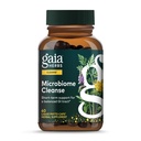Gaia Kruiden Microbiome Cleanse - met zwarte walnoot, zoete wormhout, Oregano & Pepermunt - helpt evenwicht van de GI-trek terwijl het ondersteunen van de spijsvertering gezondheid - 60 Vegan vloeibare Phyto-capsules (30 dagen levering)