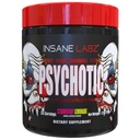 Insane Labz Psychotisch, High Stimulant Pre Workout Powder, Extreme Lasting Energy, Focus and Endurance met Beta Alanine, Creatine Monohydraat, DMAE, 35 Srvgs (Strawberry Lemonade)
