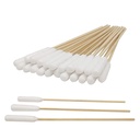 6 inch lange katoenen swabs van middelgrote en grote huisdieren oren schoonmaken of make-up 100 st