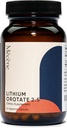 Lithium Orotaat 2,5 mg Elementale Lithium, 60 Vegetarische Capsules, Dieetsupplement, Non-GMO