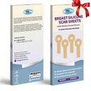 Borst augmentatie Recovery Supplies - Siliconen Sheets voor het genezen - Comfortabel onder post-Op Bra (4 stuks)