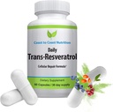 Trans-Resveratrol Supplement - Organische Capsules 