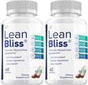 Lean Bliss Pillen, Lean Bliss Reviews, Lean Bliss Advanced Formula Pillen, Lean Bliss Alle Natuurlijke Formule Supplement Capsules, Lean Bliss Gezonde Gewicht Ondersteuning (2 Pack - 120 Capsules)