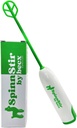 Becx Spinnstir Portable Handheld Drink Mixer voor Proteïnepoeder Pre-Workout Mushroom Koffie Greens Superfood Collageen Poeder Melk Poeder Hydration Packet Flavor Mixes Makkelijk Clean Minder Mess (Groen)
