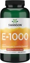 Swanson natuurlijke vitamine E 1000 Iu (671.10 Milligrammen) 250 Sgels