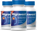 Vita Sciences Migravent – Formule nutritionnelle avancée avec Magnésium, CoQ10, Vitamine B2, et sans PA pour le soutien neurologique et vasculaire – 60 capsules (paquet de 3)
