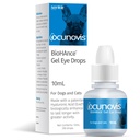 Sentrx Ocunovis Gel gouttes pour les yeux pour chiens et chats, Lube pour les yeux pour chiens Lubrifiant anti-allergie, Chiens avec yeux secs, Larmes artificielles, 10 ml
