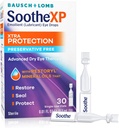 Verzachten XP conserverende vrije oogdruppels, Xtra bescherming Smeer Oogdruppels voor droge ogen, Verlicht irriteren en beschermt tegen traanverlies, geavanceerde droge oogtherapie, enkelvoudig gebruik Viales, 30 Tel.