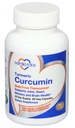 Curcumine curcumine - Supplément articulaire, cardiaque, mémoire et cerveau avec 600 mg de Theracurmin, suppléments de Curcumine hautement absorbants, 60 curcumine végétarienne et capsules curcumines, 30 jours d'approvisionnement